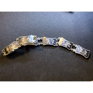 Vintage Siam Sterling 7in Each Panel Is Different, Inscribed Leaon From Frank